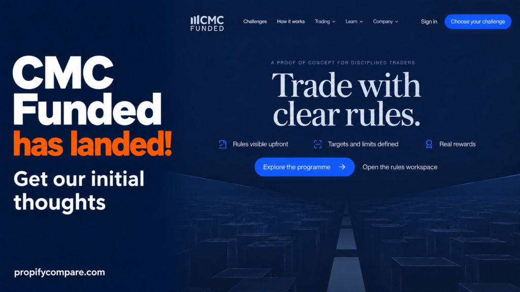 CMC Funded has landed! Get our initial reaction