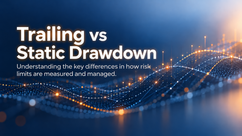 Trailing vs Static Drawdown: Why it matters more than you think